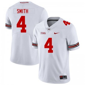 Mens Football #4 OSU Jeremiah Smith 2024 Jersey - White